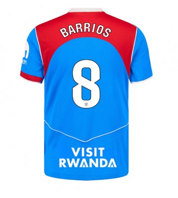 Atletico Madrid Pablo Barrios #8 Terza Maglia 2025-26 Manica Corta